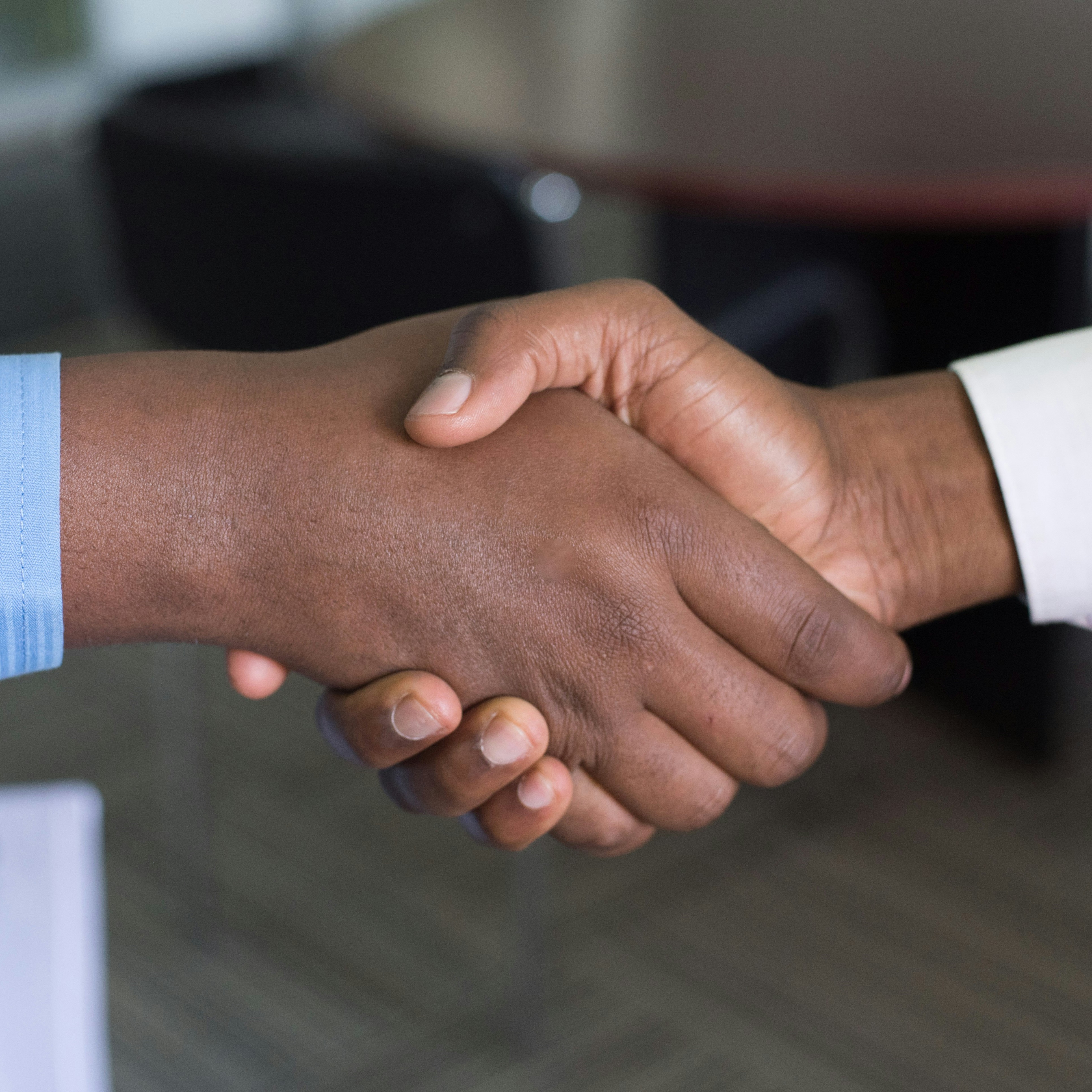 shaking hands