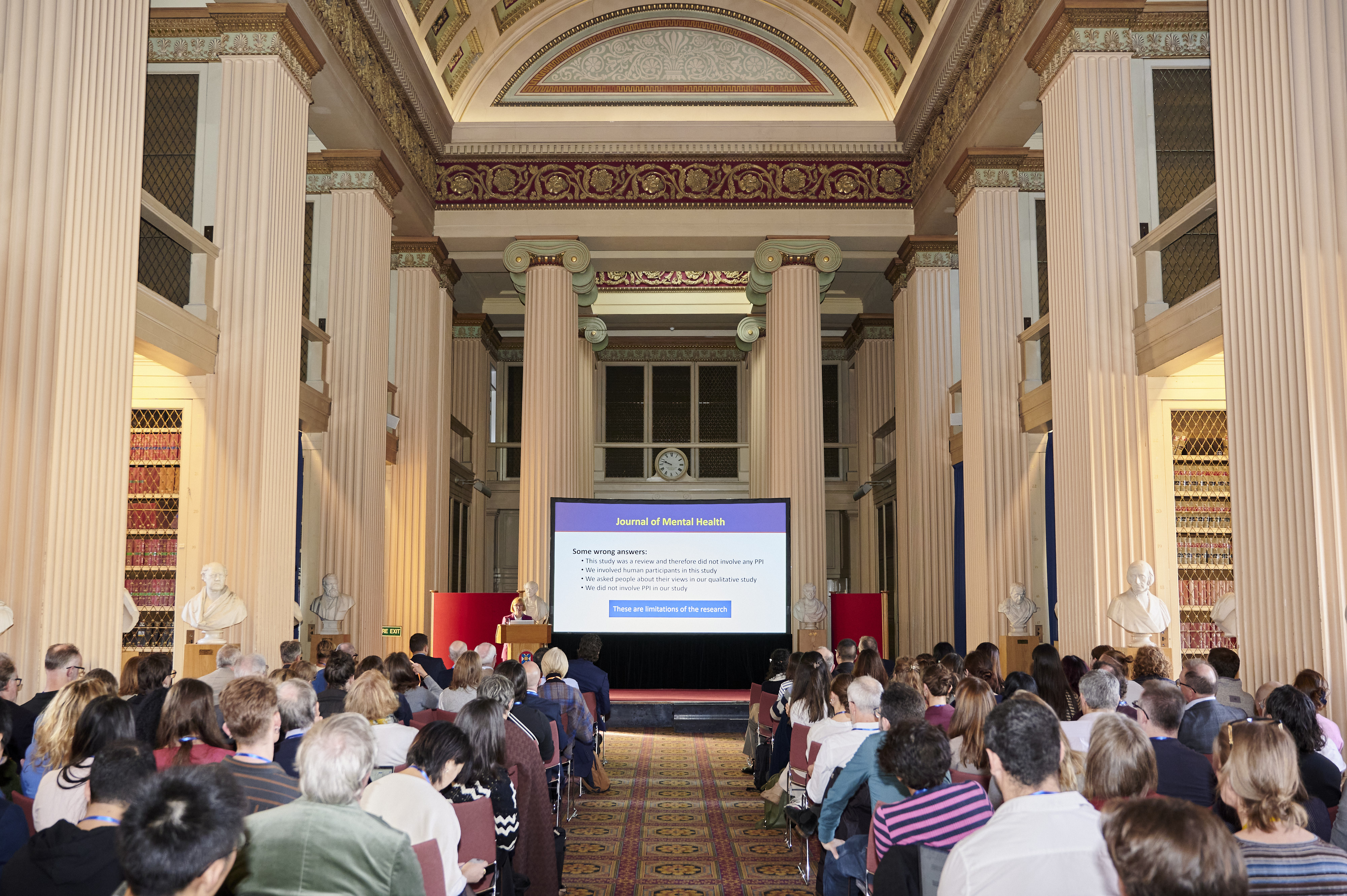 MHP Research Summit Playfair Library Hall
